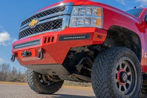 Chevrolet Silverado 2500 HD Skid Plate - Front - Rough Country - PreRunner Style - Black - '07-'14